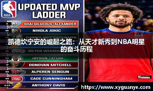 凯德坎宁安的崛起之路：从天才新秀到NBA明星的奋斗历程