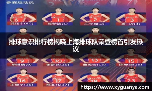 排球意识排行榜揭晓上海排球队荣登榜首引发热议